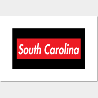 SOUTH CAROLINA SUPER USA LOGO Posters and Art